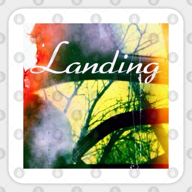 Landing Sticker by Boog-night